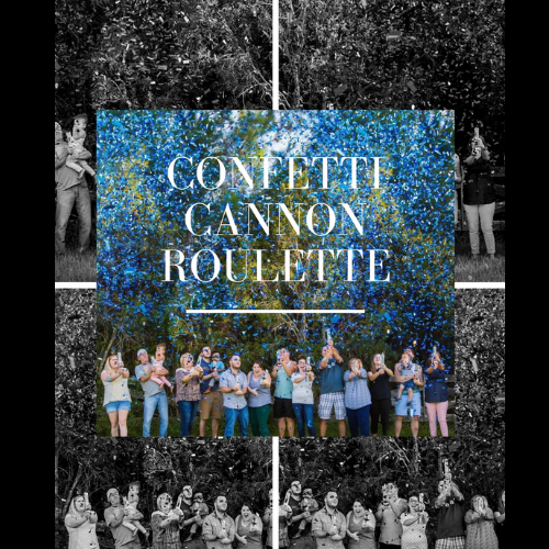 Gender Reveal Confetti Cannon Roulette