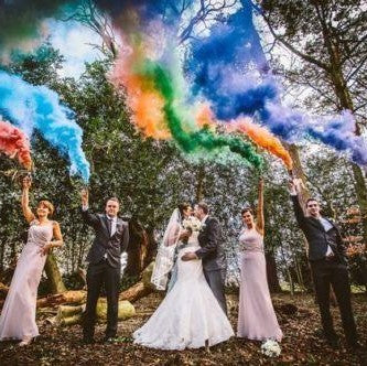 Wedding Smoke Bombs 