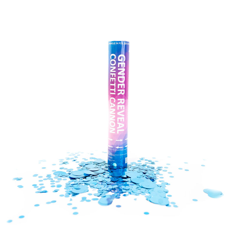 Gender Reveal Confetti Cannons - 4 Pack