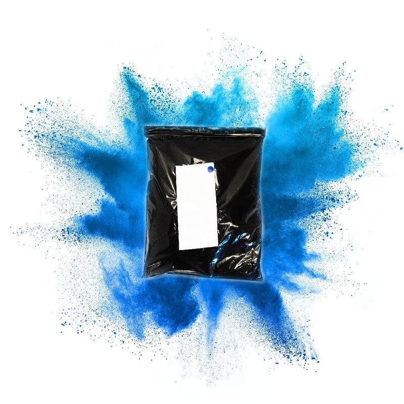 blue gender reveal burnout bag