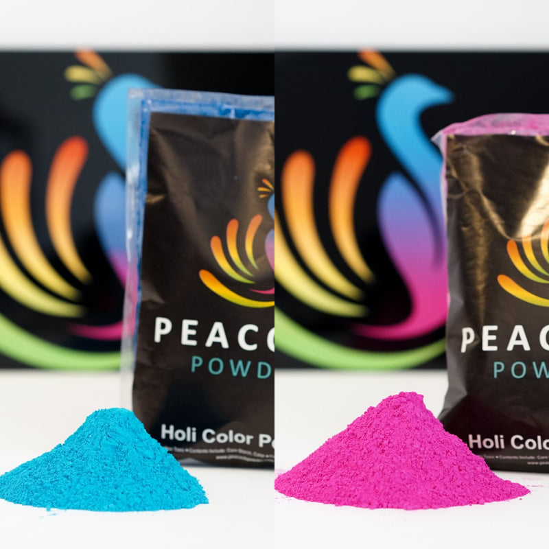 Premium Holi Color Powder - Peacock Powder™
