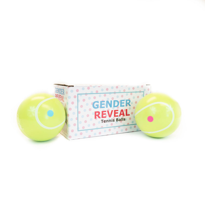 Gender Reveal Tennis Ball Kit